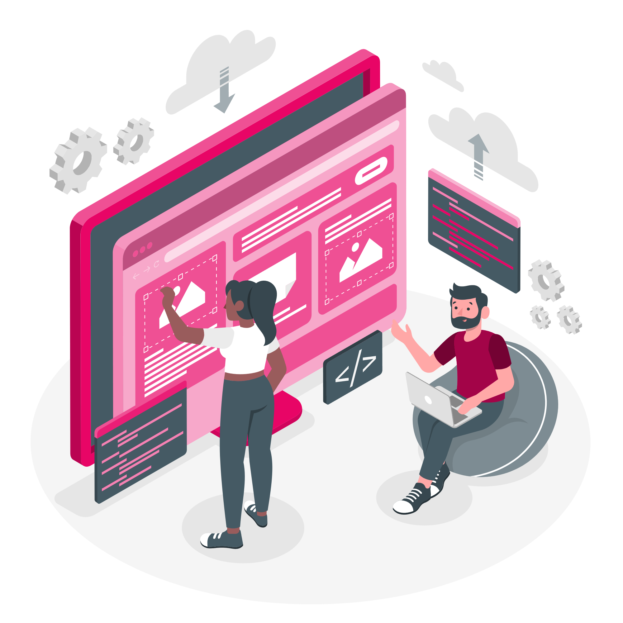Website Creator-amico MRP web Development